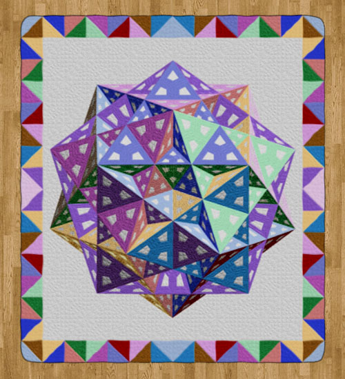 [Tom Pensyl's Polyhedron Quilt]