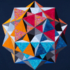 Agnieszka Drzazga's Polyhedron Quilt