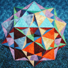 Jeanne Brenner's Polyhedron Quilt